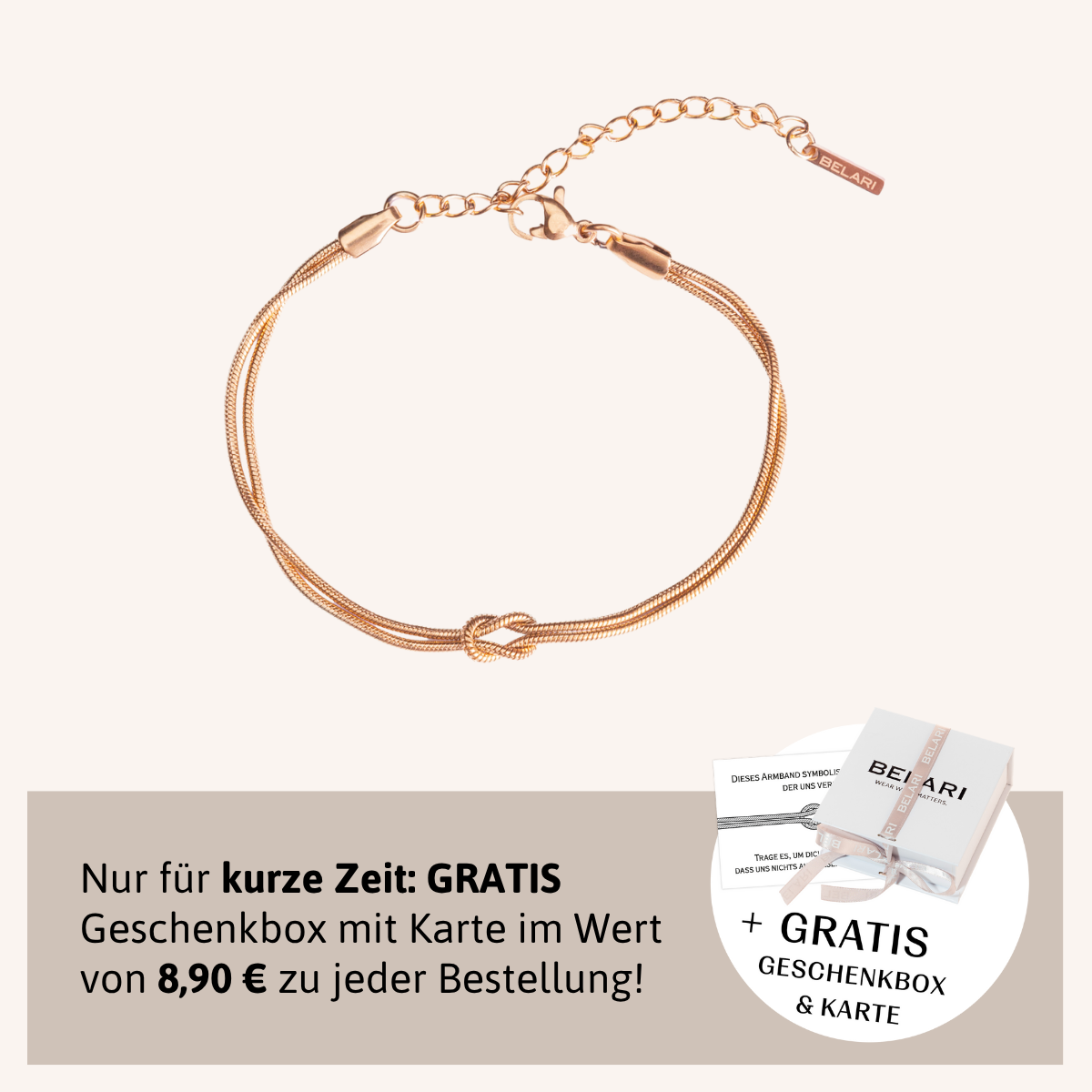 Verbindungsknoten Armband