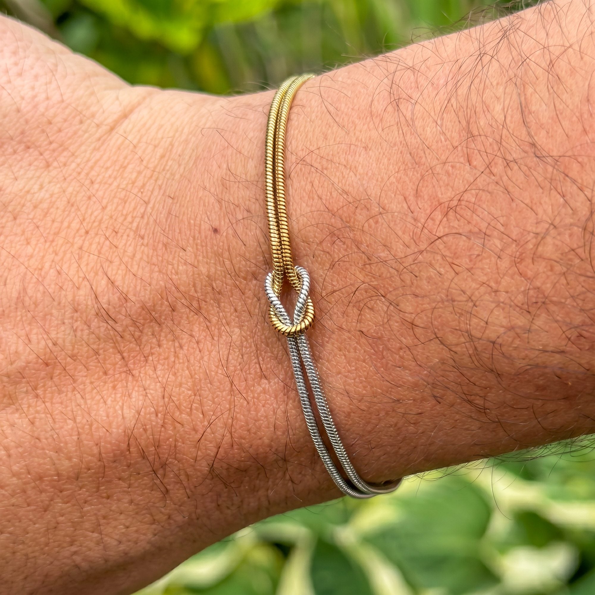 Liebesknoten Armband Set