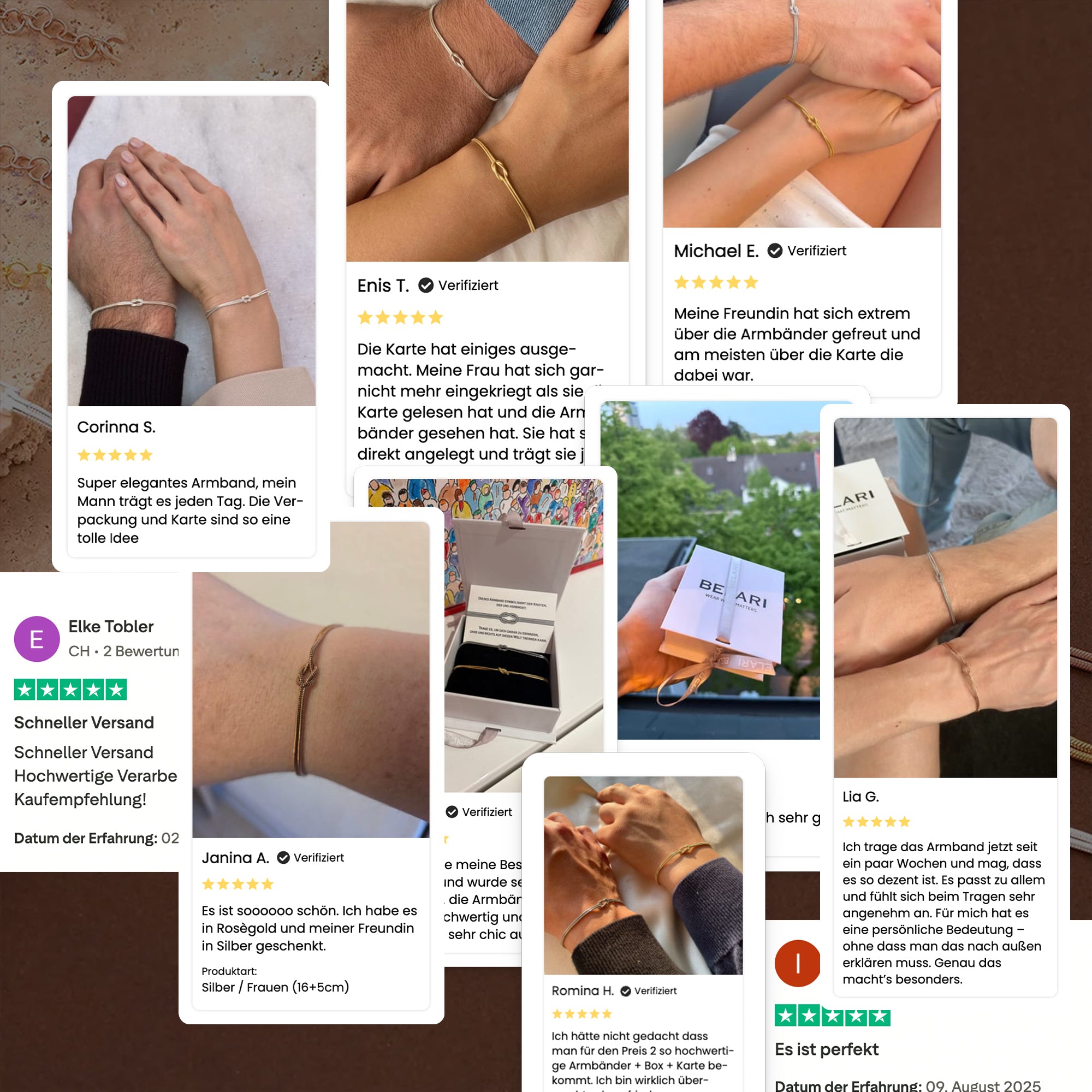 Verbindungsknoten Armband