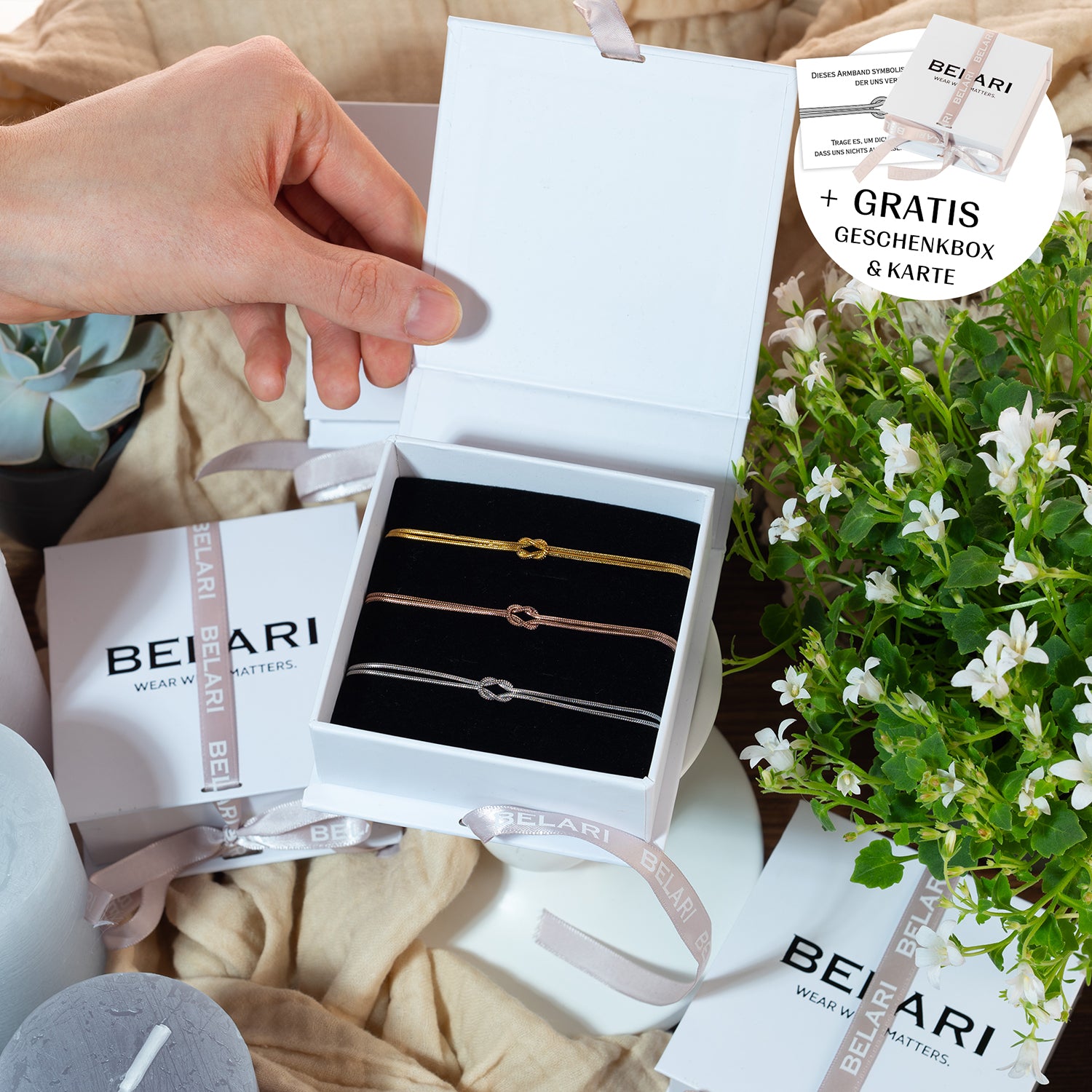 Verbindungsknoten Armband