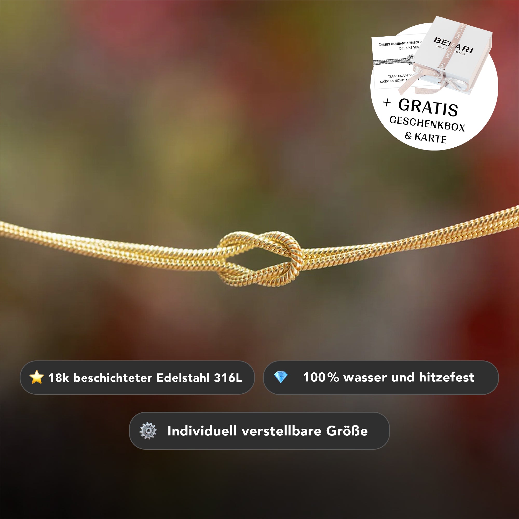 Verbindungsknoten Armband