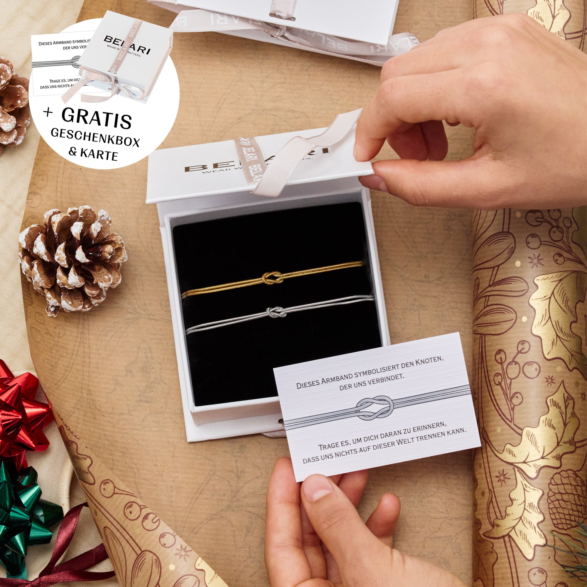 Verbindungsknoten Armband