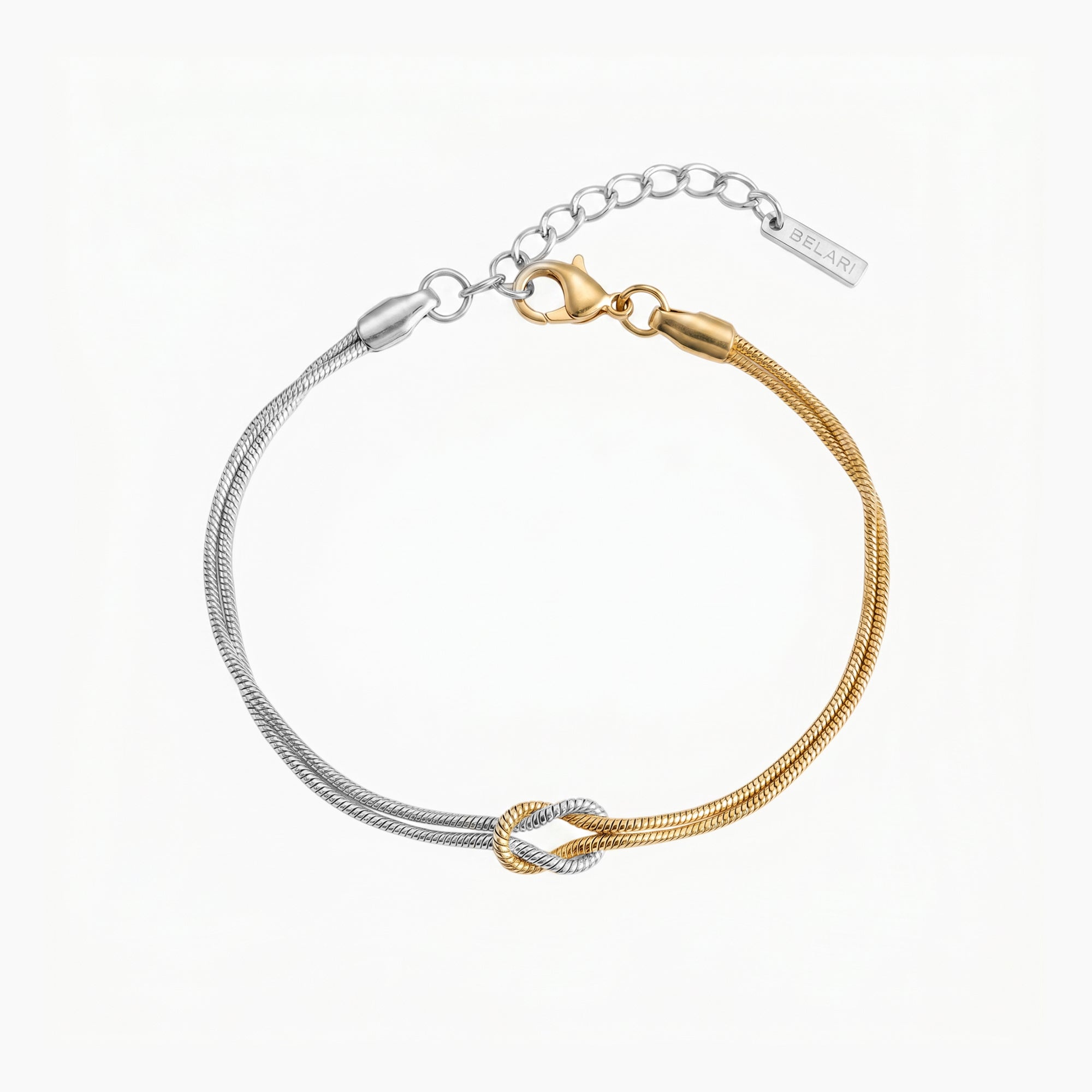 Liebesknoten Armband Set