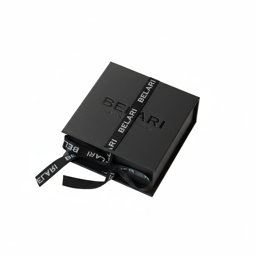 Geschenkbox + Karte BLACK EDITION