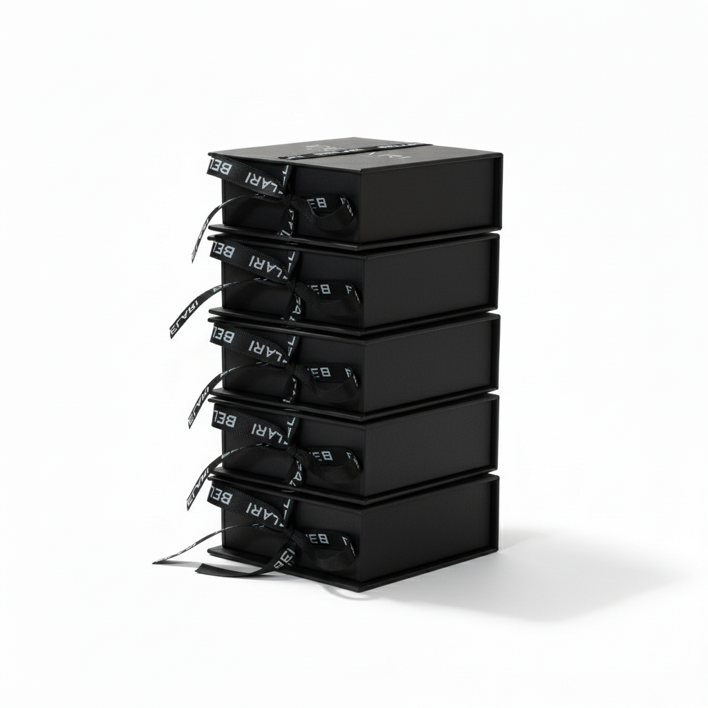 Geschenkbox + Karte BLACK EDITION