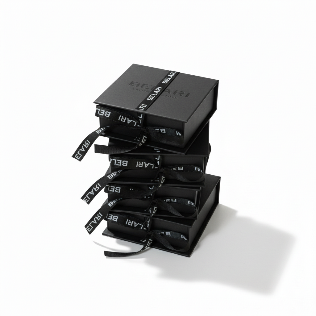 Geschenkbox + Karte BLACK EDITION